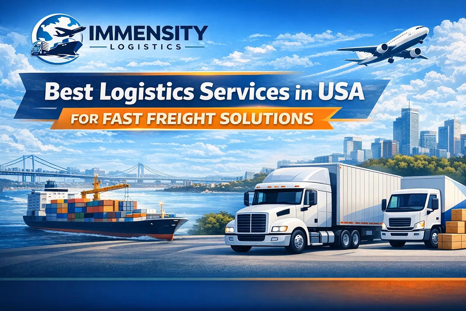 Best Logistics Services in USA for Fast Freight Solutions